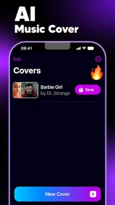 Banger AI Cover Songs & Music android App screenshot 1